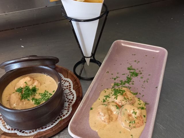 Brasserie Pûr scampi diabolique